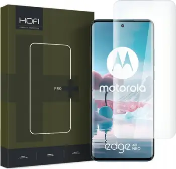 Xham mbrojtës Hofi UV Glass Pro+ Motorola Edge 40 Neo, 9H, transparent