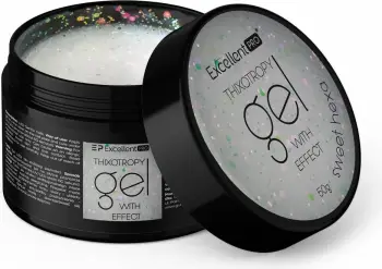 Xhel ndërtues për thonj për femra Excellent PRO Sweet Hexa 50g