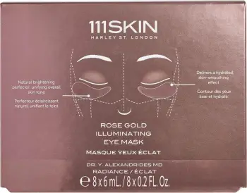 Maskë për sy 111Skin Rose Gold Illuminating për femra 8x6ml