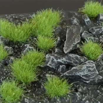 Tufë bari dekorative Gamers Grass Wild, 4 mm, jeshile e përzier