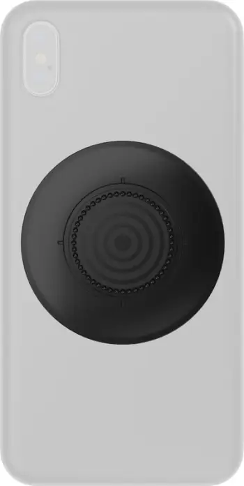 Patch telefoni Fidlock Vacuum Uni, ngjitës M3, universal, i zi