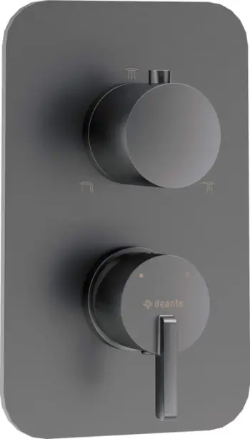 Element i jashtëm për BOX mixer Deante, titan grafit, për sistem të fshehtë
