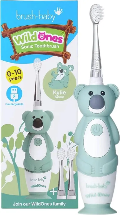 Furçë dhëmbësh elektrike për fëmijë Brush-Baby WildOnes Sonic Kylie Koala, 1 copë - 1