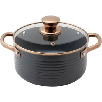 Tenxhere alumini Lamart LT1240 CASSEROLE W/LID 20 cm ORRO
