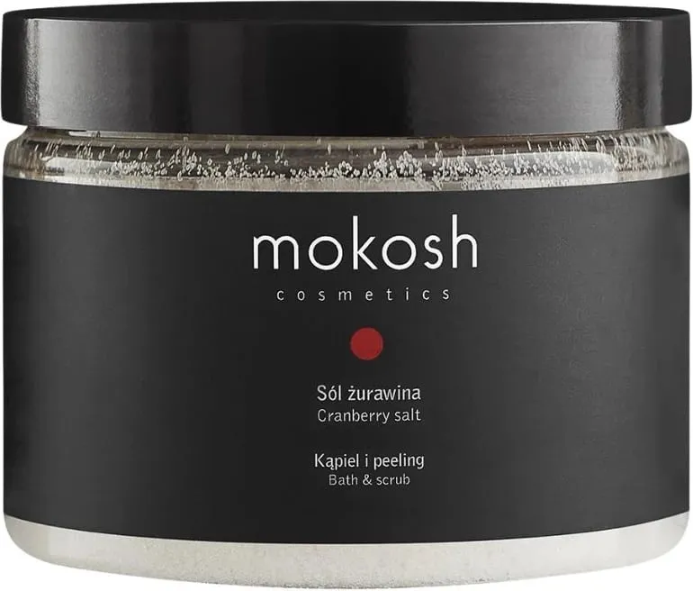Kripë banje Mokosh Bath Salt Cranberry, 600g, aromë boronice të kuqe - 1