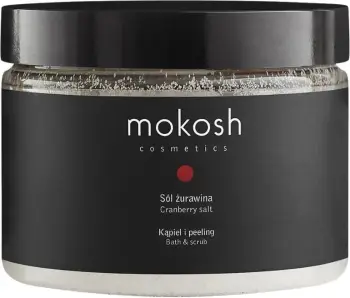 Kripë banje Mokosh Bath Salt Cranberry, 600g, aromë boronice të kuqe