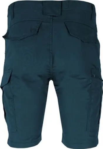 Pantallona të shkurtra mbrojtëse Lahti Pro L4071603, slim fit, 9 xhepa, blu e errët
