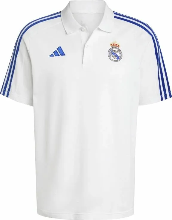 Maicë polo për meshkuj adidas Real Madrid, e bardhë - 1