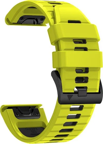 Rrip dore Tech-Protect Iconband Pro për Garmin Fenix 3 5X 3HR, TPU, lime e zezë - 2