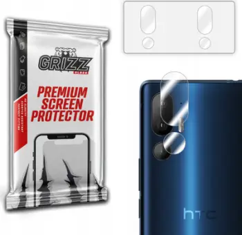 Xham mbrojtës kamerë 2 pack Hybrid për Htc U24 Pro, fleksibël, transparent