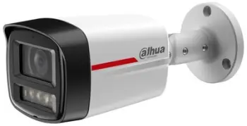 Kamerë IP Dahua WizSense IPC-HFW2249TL-S-LED-0280B-PRO, 2MP, 2.8mm, LED i bardhë 50m, IP67, e bardhë