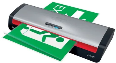 Laminator GBC 250HS, deri A3, 75 125 mikron, i zi argjendtë e kuq - 2