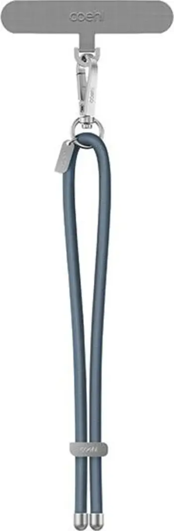 Rrip dore universal për telefon UNIQ COEHL Laurel, 12 cm, blu safir