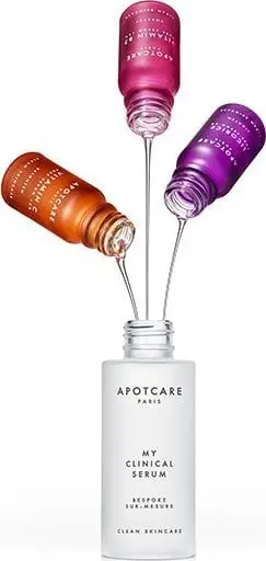 Set serum fytyre Apotcare My Clinical Serum, Vitamin C 10ml, Vitamin B3 10ml, Licorice pa alkool 10ml