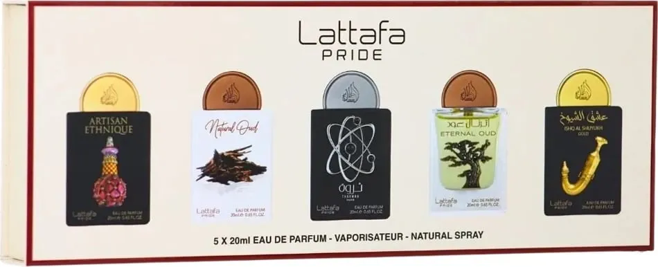 Set Eau de Parfum Lattafa Pride Collection No.2 5x20ml - 1