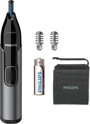 Makinë prerse për qimet e hundës dhe veshëve Philips Series 3000 NT3650 /16,e zezë