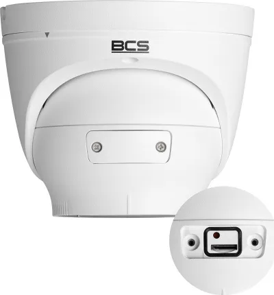 Kamerë IP dome BCS BCS-P-EIP58VSR4-Ai2, 8MP 4K, motozoom, IR 40m, IP67, e bardhë - 4
