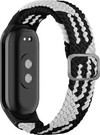 Rrip dore Xiaomi Mi Band 8 Textile, tekstil, bardhë e zi