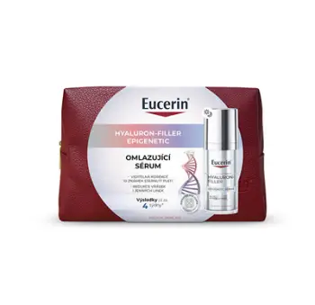 Set serum rinovues për lëkurë Hyaluron-Filler 30 ml + çantë kozmetike Eucerin