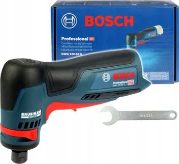 Brisk rrotullues Bosch GWG 12V-50 S, pa furça, 12V, pa bateri