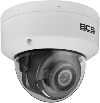 Kamerë IP dome BCS BCS-V-DIP28FSR3-Ai2, 8MP, WDR 120dB, e bardhë