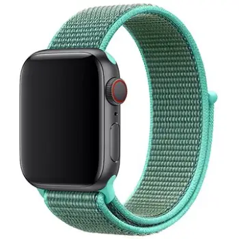 Rrip Eternico Airy për Apple Watch, 38mm 40mm 41mm, Mountain Green me Green Edge