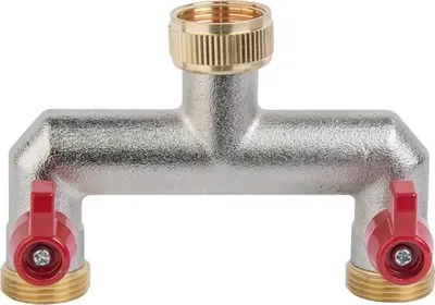 Adapter bronzi TDM Brass 1645, kënd 90°, 26mm x 20mm x 20mm, bronz - 1
