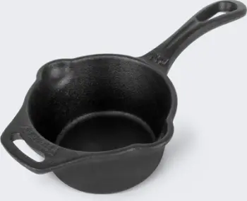 Tenxhere salcash Petromax, gize, 0.5L, me gryka anësore, e zezë