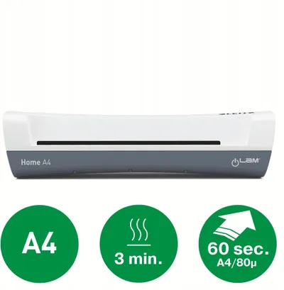 Laminues Leitz ILAM Home, A4, set 4 në 1, i bardhë - 2