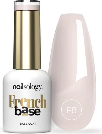 Bazë hibride me ngjyrë për thonj Clavier French Base F8 Rassjelly për femra 8ml