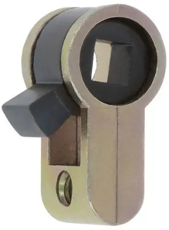 Adapter cilindër bravë Mod. 1, bosht 6 mm, vidha 60 mm, bronz e artë
