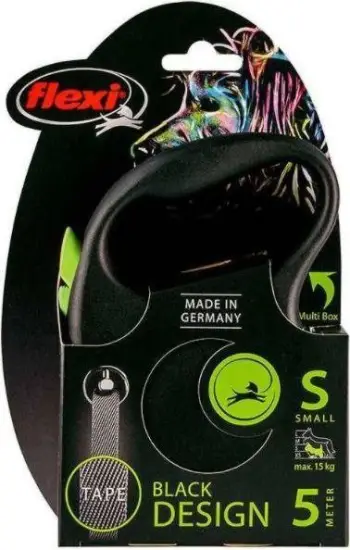 Rrip FLEXI Black Design S 5 m, i gjelbërt