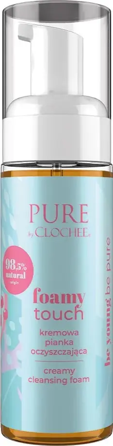 Shkumë pastruese për fytyrë Clochee Foamy Touch Creamy Cleansing Foam për femra 150ml