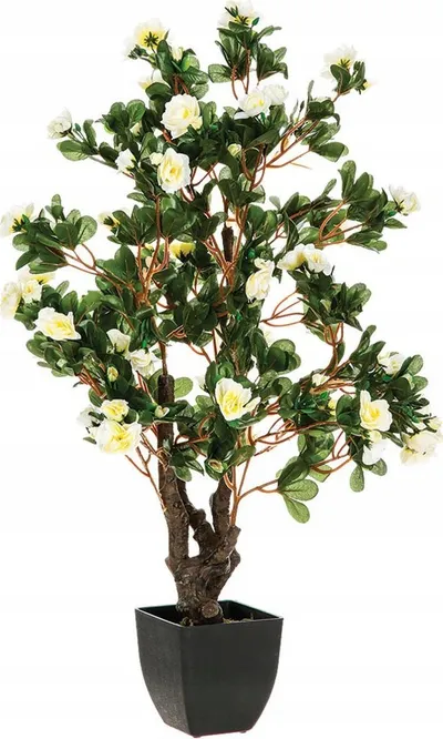 Bimë artificiale Atmosphera Azalea, 81 cm, e bardhë - 1