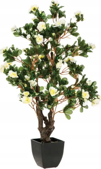 Bimë artificiale Atmosphera Azalea, 81 cm, e bardhë