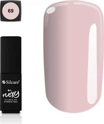 Llak për thonj për femra Silcare Flexy Hybrid Gel Kiss 69, 4.5g