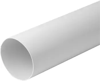 Tub ventilimi EUROPLAST A150-1.5 DN150, 1.5 m, plastik, i bardhë