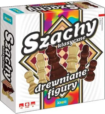 Set shah prej druri Wooden Chess, bord 64 katrorë, figura druri, kafe