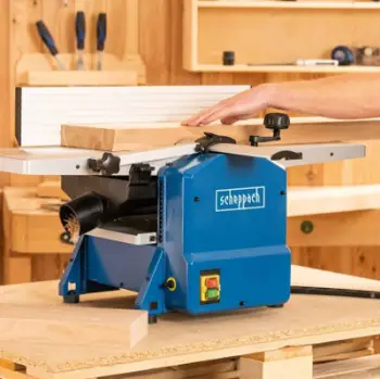 Makinë renditëse dërrasore Scheppach HMS1070, 1500W, e kaltër