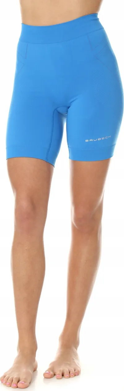 Pantallona të shkurtra vrapimi Brubeck Running Force S, material teknik, të zeza - 2