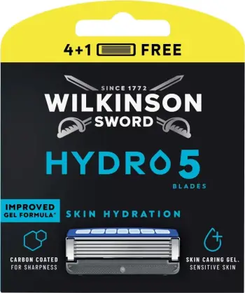 Kartrixhë për brisk Wilkinson Hydro 5 Skin Hydration për meshkuj, 5 copë