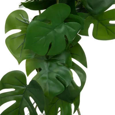 Bimë artificiale Atmosphera Monstera, 85cm, dekorative, jeshile - 2