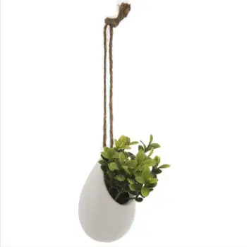 Bimë artificiale Atmosphera në vazo dekorative, varëse me litar, 13 cm
