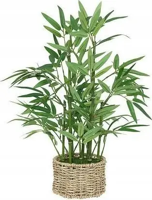 Bimë artificiale bambu Atmosphera Bamboo Ly, 46cm, me vazo, jeshile