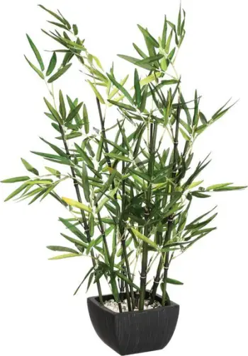 Bimë artificiale Atmosphera Bamboo, 70 cm, me vazo, jeshile