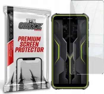 Qelq mbrojtës GrizzProtector Hybrid 9H, për Ulefone Armor X12 Pro, transparent