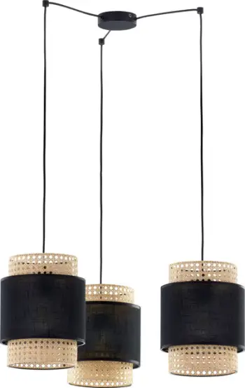 Lampadar varës Orno LANA 3P, 3xE27 max 60W, i zi