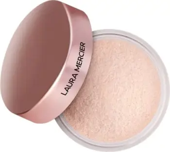 Pluhur fiksues për femra Laura Mercier Translucent Loose Talc-Free Setting Powder Ultra-Blur Rose 20g
