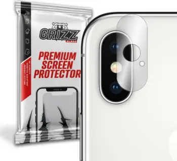 Xham mbrojtës kamerë GrizzGlass për Apple iPhone Xs Max, hibrid, transparent