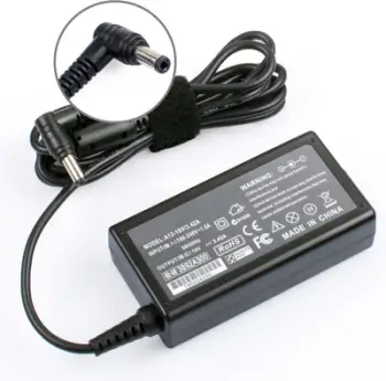 Karikues laptopi CoreParts MBA2121, 65W, për ambiente të brendshme, i zi